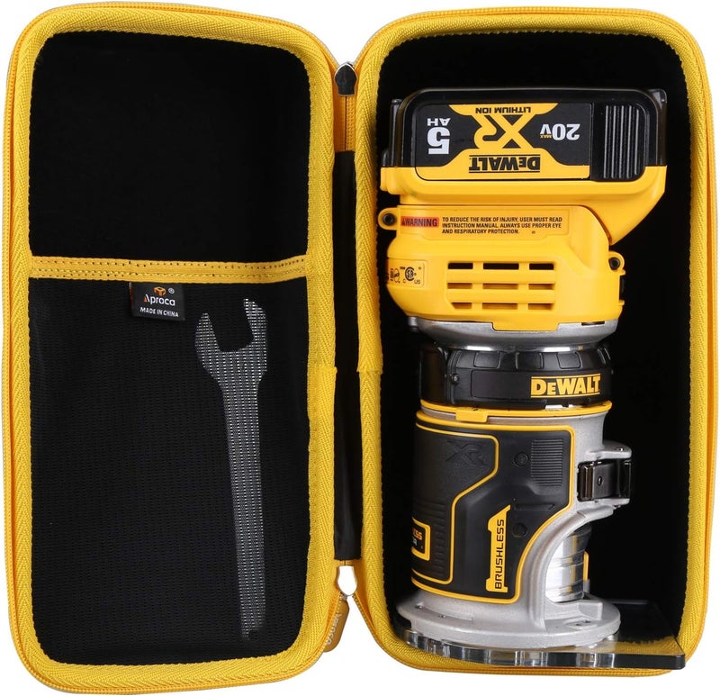 Aproca Portable Storage Protective Case, for DEWALT DCW600B 20V Max XR Cordless Router - Image 2